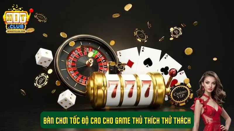 Bàn chơi tốc độ cao cho game thủ thích thử thách