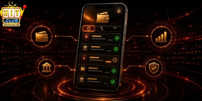Các phương thức rút tiền HitClub phổ biến